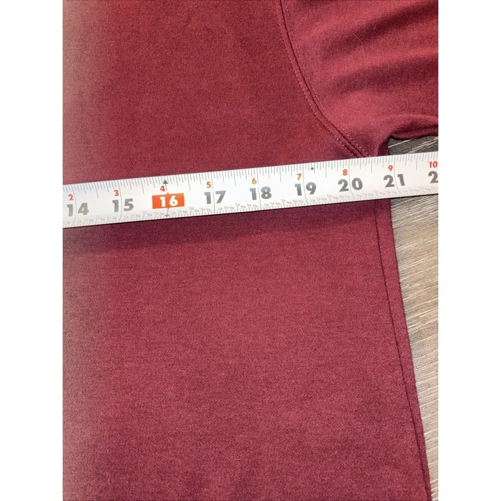 Cambridge Classics Performance Polo Mens Small Burgundy Short Sleeve Polo Soft‎